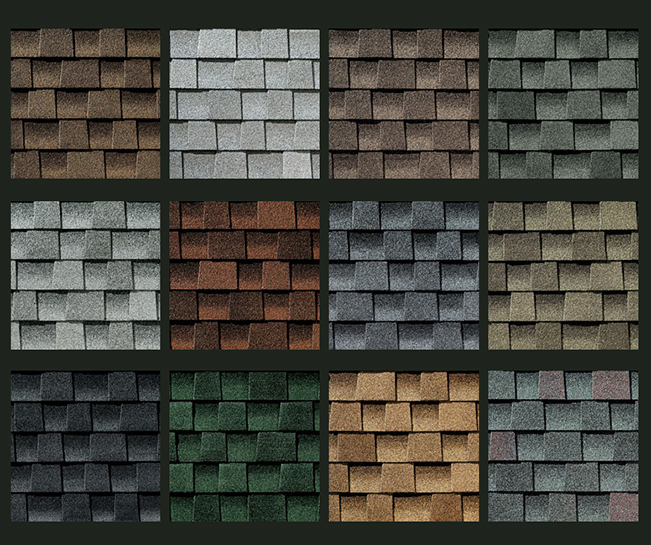 Composition Roofing Colors